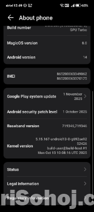 Honor x8b... 8. 512gb